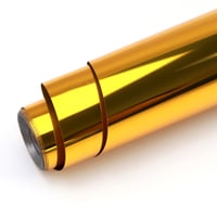 لفة فينيل لاصق دائم (ذهبي معدني)