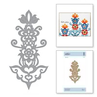 سبيلبينديرز قالب قص شكل إكليل الزهور