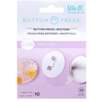 زر إعادة تعبئة بيضاوي - مجموعة بروشات طباعة 30 قطع...