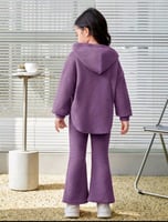 بجامة بناتي لون بنفسج فاتح مقاس 11-12