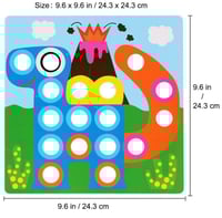 العاب تعليميه الرسم بالدبابييس لعبة تعلم الالوان