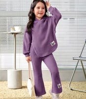 بجامة بناتي لون بنفسج فاتح مقاس 11-12