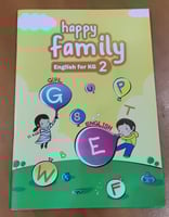 منهج اللغة الإنجليزية المميز Happy Family 2