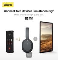 سماعة رأس بلوتوث لاسلكية BASEUS Bowie D05