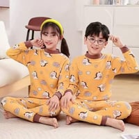 بجامة للجنسين مبطن (شتوي)