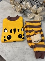 بجامة للجنسين مبطن (شتوي)