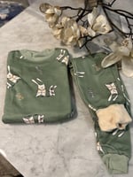 بجامة للجنسين مبطن (شتوي)