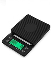 ميزان القهوه إلكتروني حتى 3 كيلو اسود