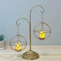 شمعدان ذهبي انتيك من H.R