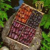 كرتون مشكل من تمور المدينة الفاخرة (عجوة المدينة،...