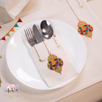 3558 حافظة أدوات المائدة الرمضانية