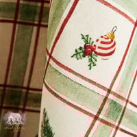 1141 مفرش شتوي أخضر بألوان مميزة (للقطعة الواحدة)