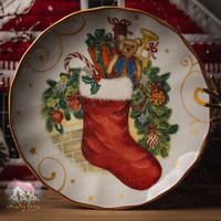 3235 صحن جورب الهدايا الشتوي