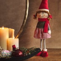 1393 دمية الفتاة الشتوية