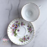 3433 كوب مع صحن انتيك من رويال البرت وكولكلوڤ