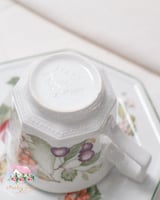 3738 كوب مع صحنين انتيك من جونسون برذرز Johnson Br...