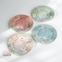 3408 طقم صحون حديقة الاحلام 4 قطع