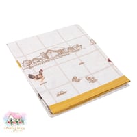 3188 مفرش طاولة الدجاج الريفي