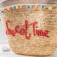 3594 سلة خوص Sweet Time للرحلات