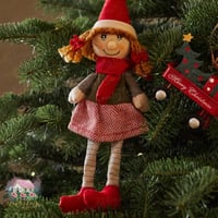 1238 دمية وتعليقة الفتاة الشتوية