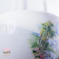 3522 كوب مع صحنين انتيك من كولكلوڤ Colclough