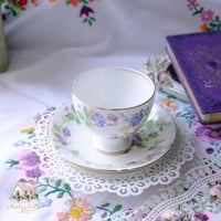 3504 كوب مع صحن انتيك من اولد رويال Old Royal