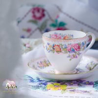 3523 كوب مع صحن انتيك من رويال قرافتون Royal Graft...