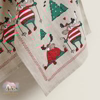 1145 مفرش الغزلان الشتوي