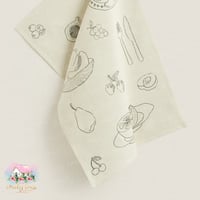 3312 مفرش الخضروات المطرز