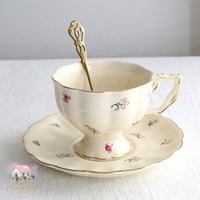 3028 طقم ابريق شاي الزهور لشخصين