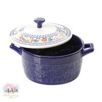 9925 قدور ميني متعددة الاستخدام مع غطاء بألوان زاه...