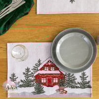 3377 لبادة الكوخ الشتوي