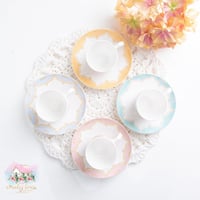 1062 طقم الورود للقهوة التركية لأربعة أشخاص