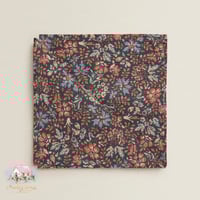 6059 مفرش كحلي مورد كلاسيكي