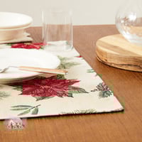 1175 لبادة الوردة الحمراء الشتوية