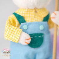 3053 دمية الأرنب والمجراف القماشية