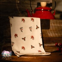 3362 مفرش بنقوش شتوية ناعمة