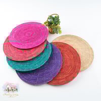 2968 لبادة خوص ملونة