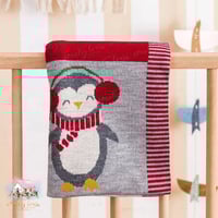 3182 بطانية برسومات شتوية