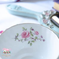 3498 كوب مع صحن انتيك من رويال أديرلي وسوليان وير