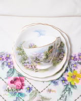 3735 كوب مع صحنين انتيك من رويال ڤيل Royal Vale (4...