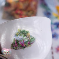 3520 كوب مع صحن انتيك من كولكلوڤ Colclough