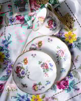 3594 كوب مع صحنين انتيك من رويال البرت Royal Alber...