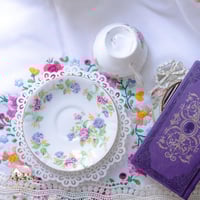 3504 كوب مع صحن انتيك من اولد رويال Old Royal