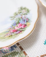 3735 كوب مع صحنين انتيك من رويال ڤيل Royal Vale (4...