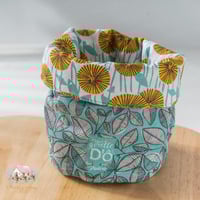 3587 سلة صغيرة لتقديم المخبوزات بوجهين