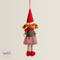 1238 دمية وتعليقة الفتاة الشتوية