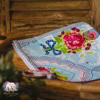 3299 مفرش شابي شيك أزرق من بيب ستوديو