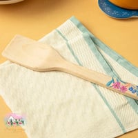 3155 ملعقة خشبية موردة ومسطحة