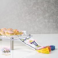 3395 ستاند تقديم الفانوس الرمضاني مع مفرش داخلي